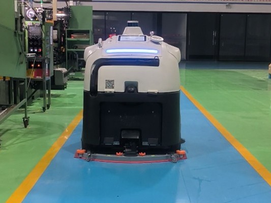 工業(yè)用自動掃地機(jī)器人：酒店大堂的清潔 “守護(hù)神”