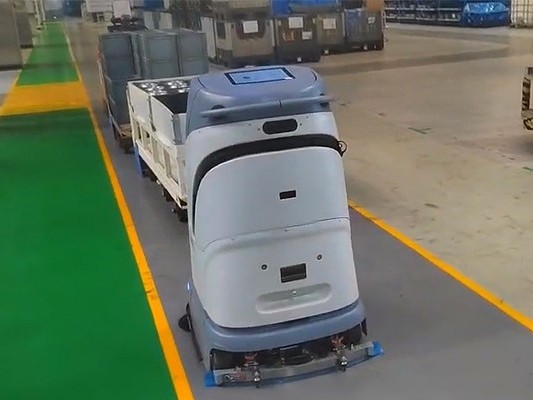 工廠清潔不用愁！坦力工業(yè)洗地機(jī)器人，解鎖智造新姿勢