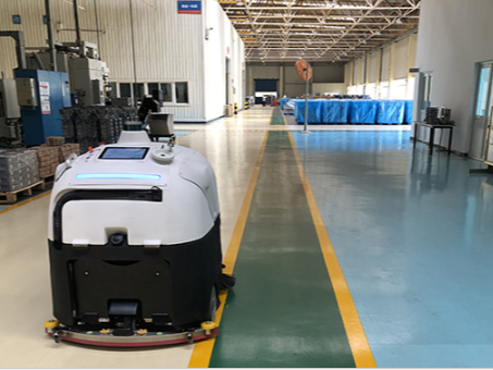 告別清潔難題！坦力工業(yè)洗地機(jī)器人，20000 平車間一臺(tái)搞定