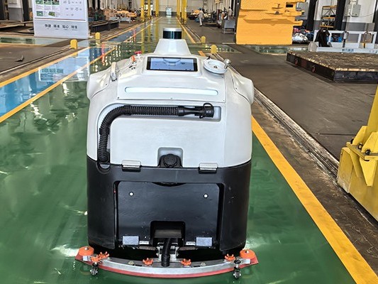 坦力工業(yè)洗地機(jī)器人：解決車站人流大，清潔不及時(shí)引發(fā)的安全危機(jī)